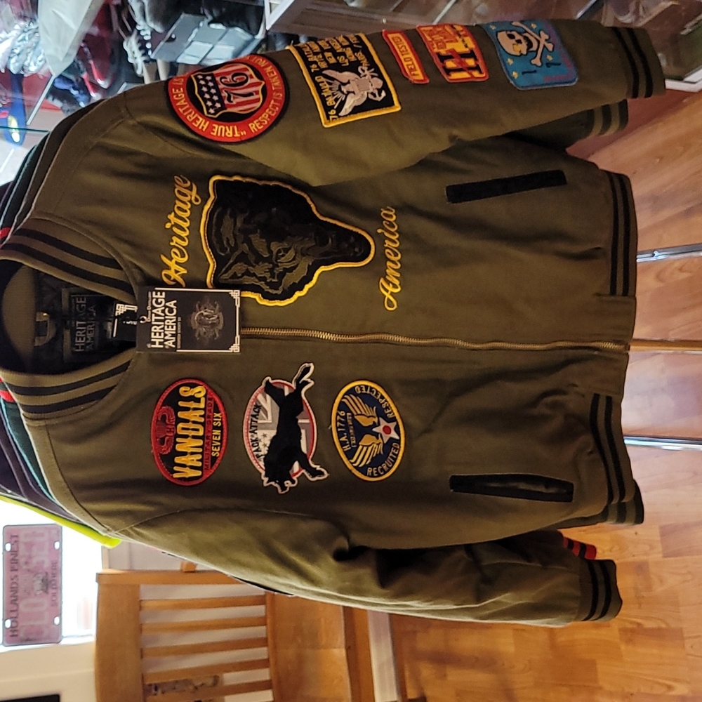 COPY - Heritage By America bomber jacket